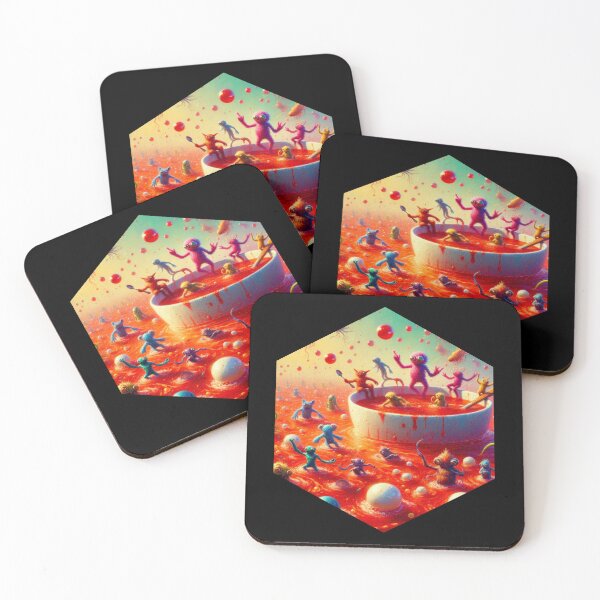 Item preview, Organic Seafood Battle designed and sold by AbsoluteA.