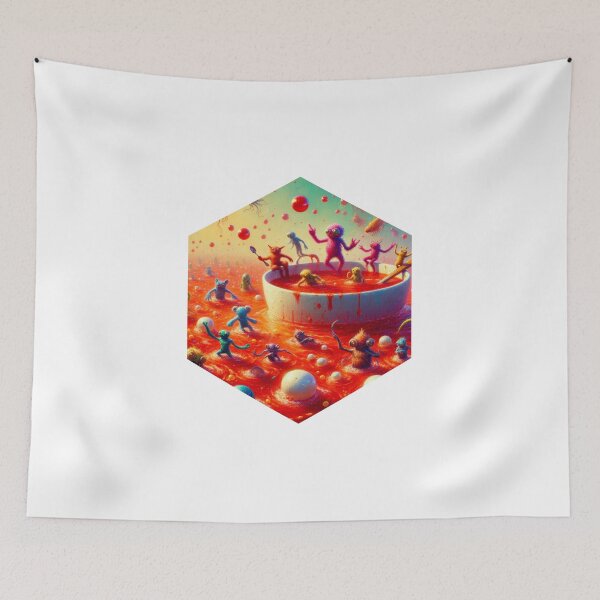 Item preview, Organic Seafood Battle designed and sold by AbsoluteA.