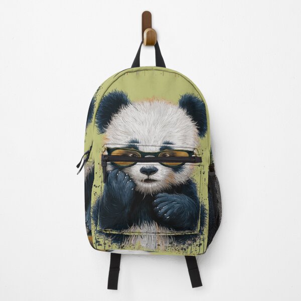 Item preview, Adorable Panda Art Design Winking Panda with Yellow Sunglasses Funny fFce designed and sold by piketo.