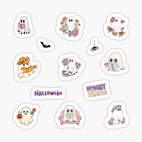 Artikel-Vorschau von Süßer Halloween-Geist, designt und verkauft von silviaol.