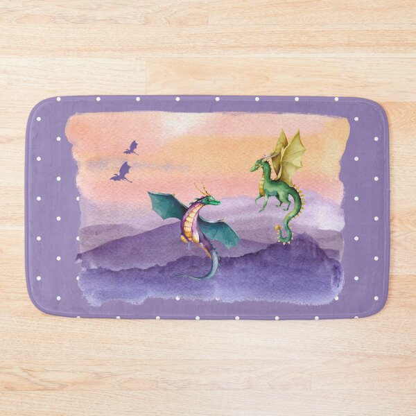 Item preview, Dragons with a Colorful Background designed and sold by WhiteSoftPetals.