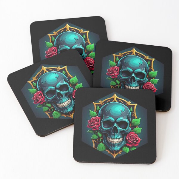 Item preview, Skull and Rose designed and sold by AbsoluteA.