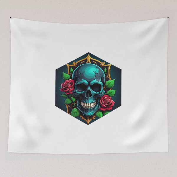 Item preview, Skull and Rose designed and sold by AbsoluteA.