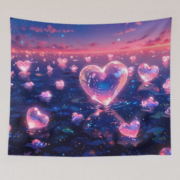 Item preview, The Crystal Hearts designed and sold by ArtfullMinds.