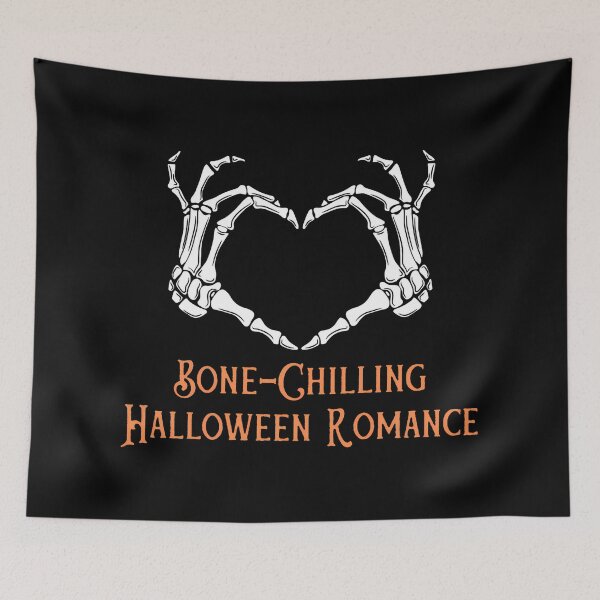 Item preview, Halloween Haunted Heart: Skeletal Bone Chilling Love designed and sold by jglobal360.