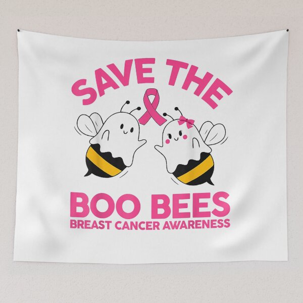 Item preview, Save The Boobees Boo Bees Breast Cancer Halloween Women designed and sold by OctaviaDoyle.