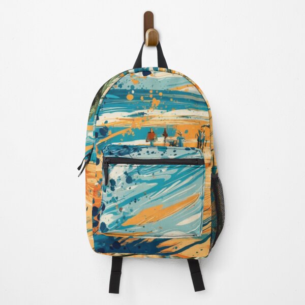 Item preview, Abstract Colorful Beach Scene designed and sold by calibrit.