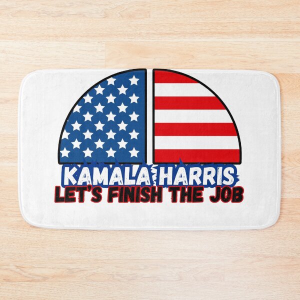 Item preview, Kamala Harris Let's Finish the Job designed and sold by FitEnvy.