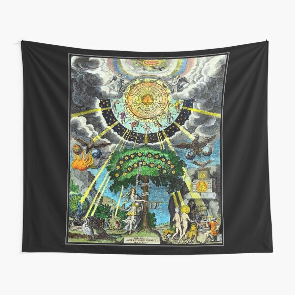 Item preview, ALCHEMICAL HERMETRIC and MYSTICAL EMBLEMS PRINT designed and sold by posterbobs.