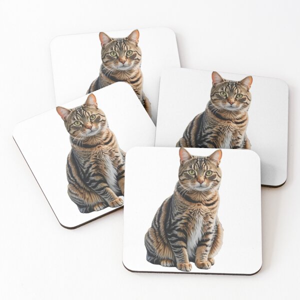 Item preview, Tabby Cat Sees You designed and sold by DelynCreates.