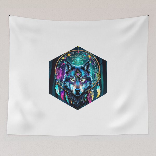 Item preview, Dreamy Wolf designed and sold by AbsoluteA.