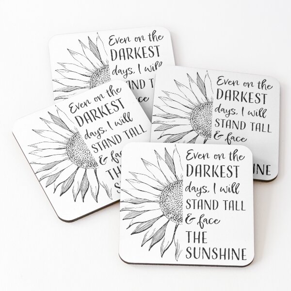 Item preview, Face The Sunshine designed and sold by AJandME.