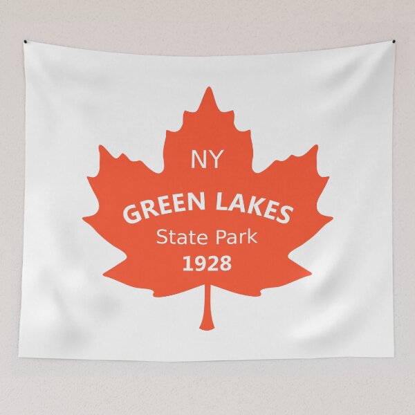 Item preview, Green Lakes State Park New York Maple Leaf designed and sold by bivenart.