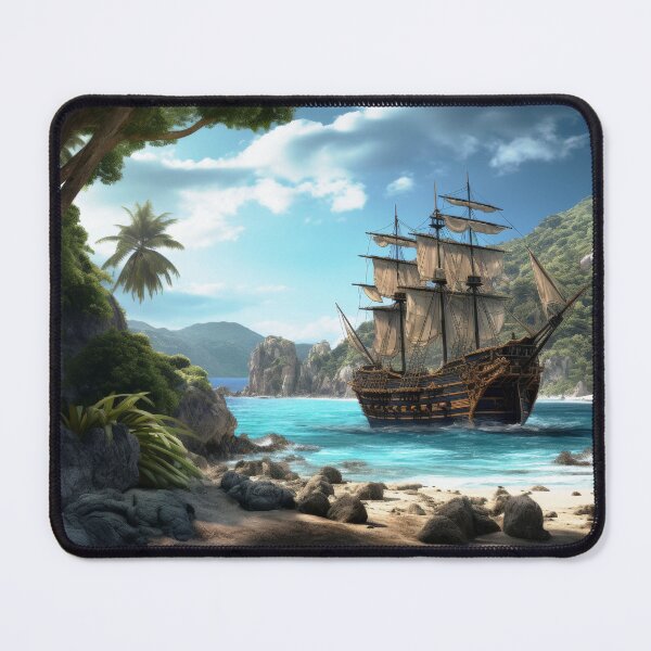 Item preview, Pirate Ship at Anchor designed and sold by Koa-44.
