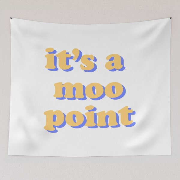 Item preview, It's A Moo Point designed and sold by Emily Hicks.