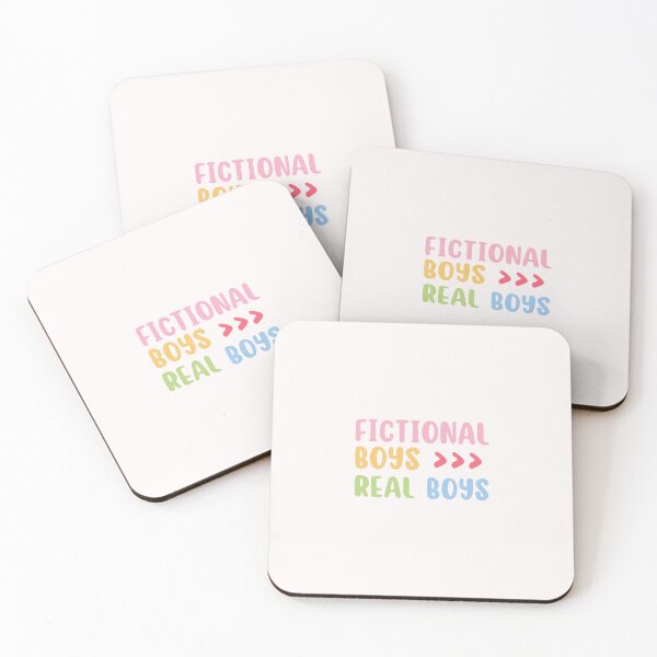 Item preview, Fictional boys over real boys designed and sold by Neadoodles.