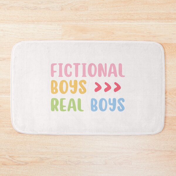 Item preview, Fictional boys over real boys designed and sold by Neadoodles.