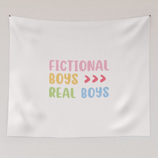 Item preview, Fictional boys over real boys designed and sold by Neadoodles.