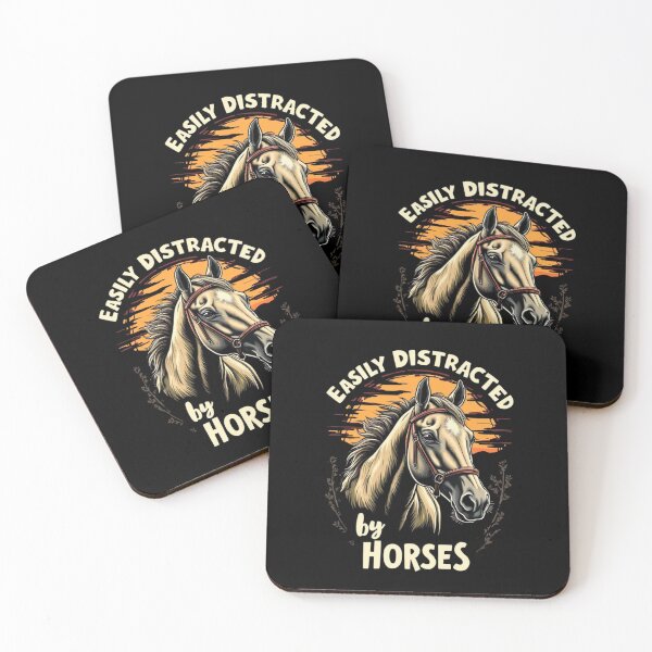 Item preview, Easily Distracted By Horses designed and sold by Alpha555.