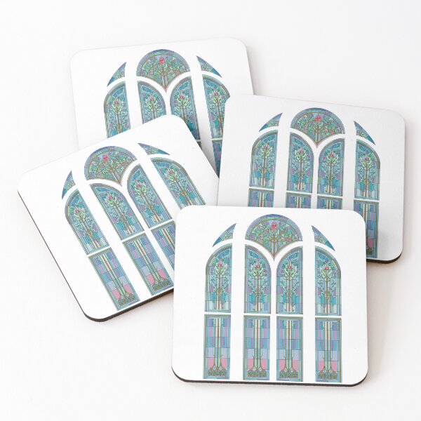 Item preview, Layton Utah Temple Stained Glass in the Chapel (Simplified) *not my original design* designed and sold by HannahJaynVanderwerff.