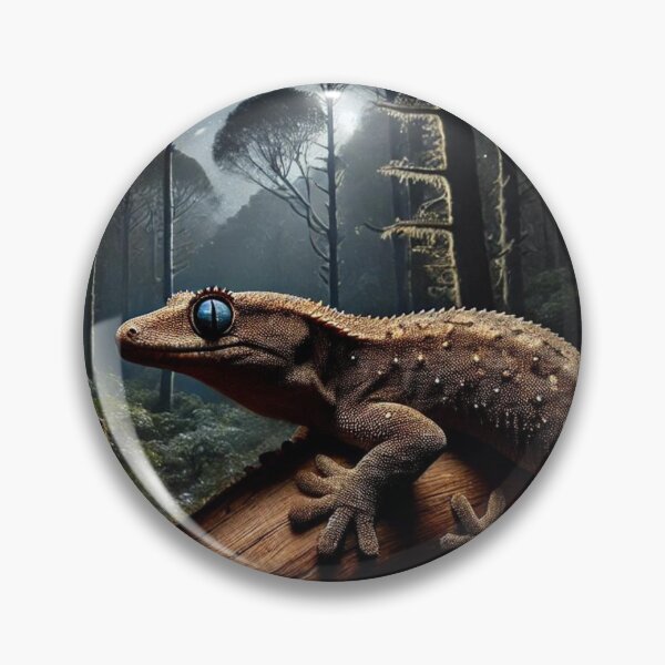 Item preview, Mystic Forest Gecko Night Crawler designed and sold by NocturnalNook.
