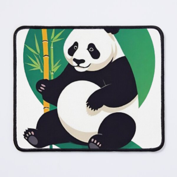 Item preview, panda eating bamboo shoots designed and sold by optimusprime39.