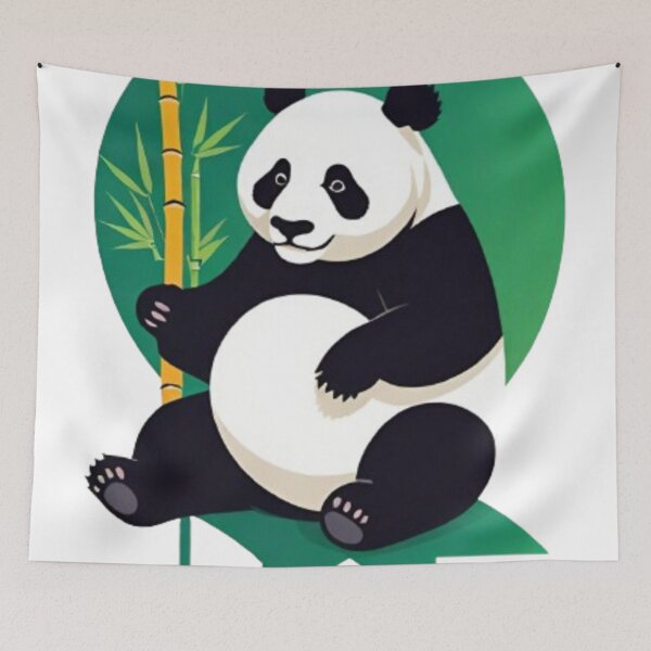 Item preview, panda  eating bamboo shoots designed and sold by optimusprime39.