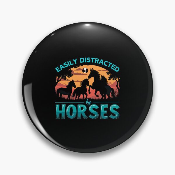 Item preview, Easily Distracted By Horses designed and sold by Alpha555.
