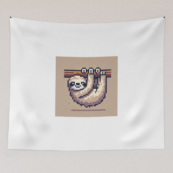Item preview, Pixel Sloth  designed and sold by RetroPop23.