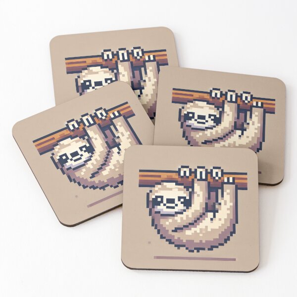 Item preview, Pixel Sloth  designed and sold by RetroPop23.