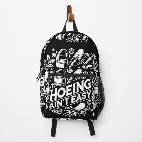 Item preview, Hoeing Ain't Easy" Gardening-Themed Digital T-Shirt Design - Playful Hand-Drawn Illustration designed and sold by HAFIZ-DP.