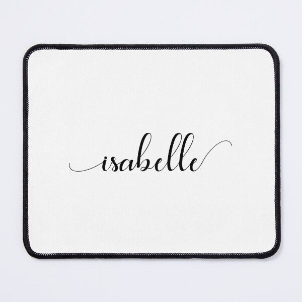 Item preview, Isabelle - Custom name on delicate black cursive font designed and sold by To the Lua.