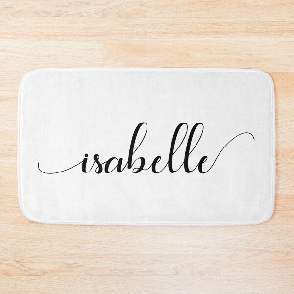 Item preview, Isabelle - Custom name on delicate black cursive font designed and sold by To the Lua.