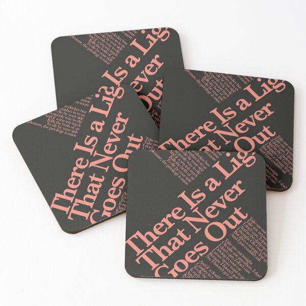Item preview, The Smiths There Is A Light That Never Goes Out Lyrics designed and sold by elisewalkert.