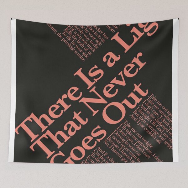 Item preview, The Smiths There Is A Light That Never Goes Out Lyrics designed and sold by elisewalkert.