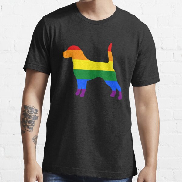 Gay pride dog on sale shirt