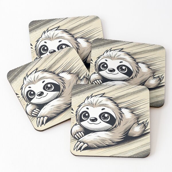 Item preview, Baby Sloth  designed and sold by RetroPop23.
