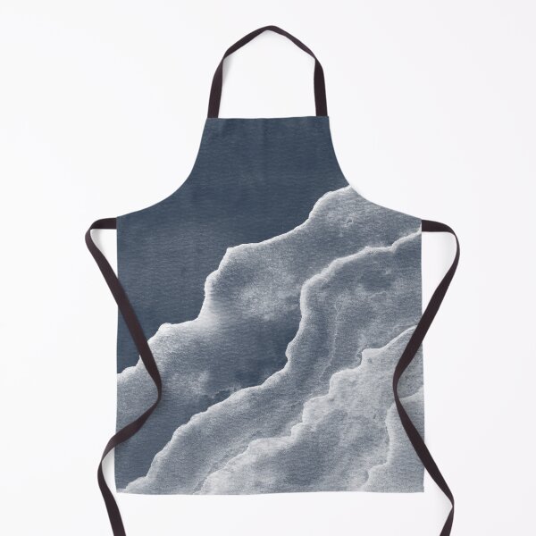 Item preview, Agate Tide Abstract Watercolor Painting - Dusk + Snow designed and sold by Irene Estelle.