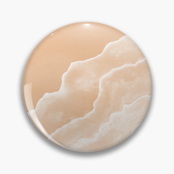 Item preview, Agate Tide Abstract Watercolor Painting - Melon + Snow designed and sold by Irene Estelle.