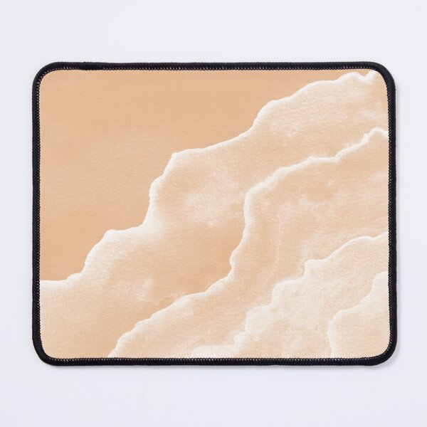 Item preview, Agate Tide Abstract Watercolor Painting - Melon + Snow designed and sold by Irene Estelle.