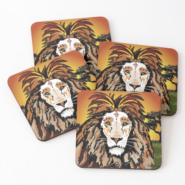 Item preview, Sugar Skull Lion designed and sold by Deborah Barnes.