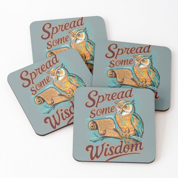 Item preview, Retro Vintage Wisdom Owl T-Shirt Spread Some Wisdom Illustration Phone Case design designed and sold by piketo.