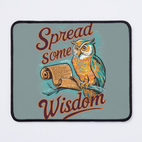 Item preview, Retro Vintage Wisdom Owl T-Shirt Spread Some Wisdom Illustration Phone Case design designed and sold by piketo.