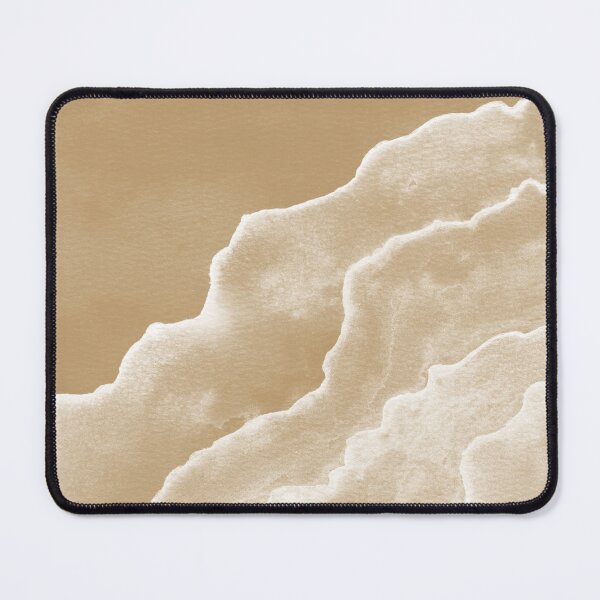Item preview, Agate Tide Abstract Watercolor Painting - Fawn + Snow designed and sold by Irene Estelle.