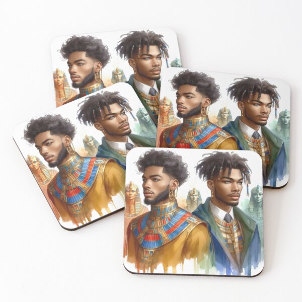 Item preview, Young Imhotep and Djoser 2024 designed and sold by KushBooksLLC.