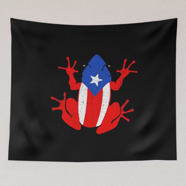 Item preview, Puerto Rico Frog Symbol designed and sold by ruinzahelva.