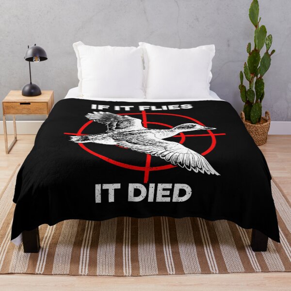 Item preview, If It Flies It Dies - Funny Duck Hunting designed and sold by ruinzahelva.