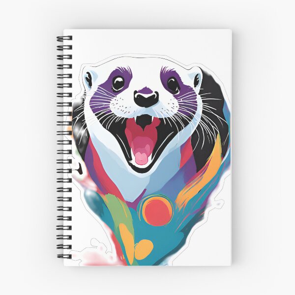 Item preview, Nutria colorida y sonriente designed and sold by 3AP-Design.