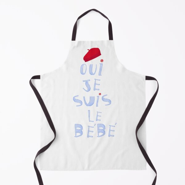 Item preview, French Yes I'm the Baby Oui je suit le bebe saying quote designed and sold by monpetitbijou.