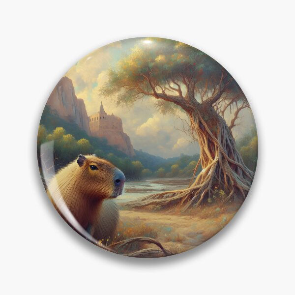 Item preview, Capybara Art #34 | Capybara Lovers designed and sold by ksgraphics222.